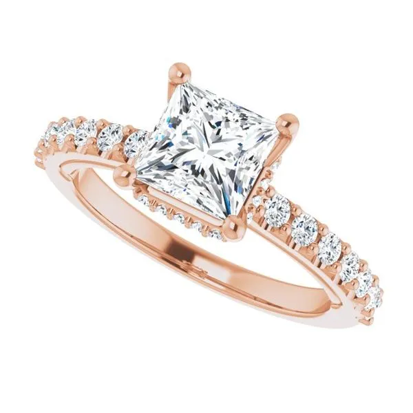 Hidden Halo-Style Engagement Ring Image 5 Rox Atlanta Jewelers Decatur, GA