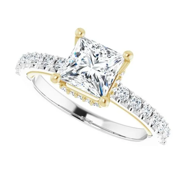 Hidden Halo-Style Engagement Ring Image 5 Eskews Fine Jewelers Lee's Summit, MO