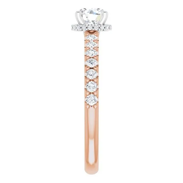Hidden Halo-Style Engagement Ring Image 4 Arezzo Jewelers Elmwood Park, IL