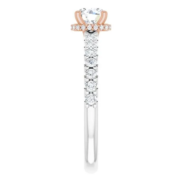 Hidden Halo-Style Engagement Ring Image 4 Arezzo Jewelers Elmwood Park, IL