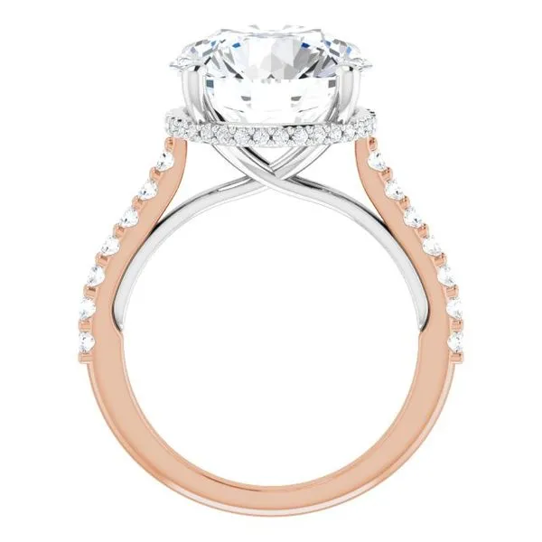 Hidden Halo-Style Engagement Ring Image 2 Dripping Diamonds Dripping Springs, TX