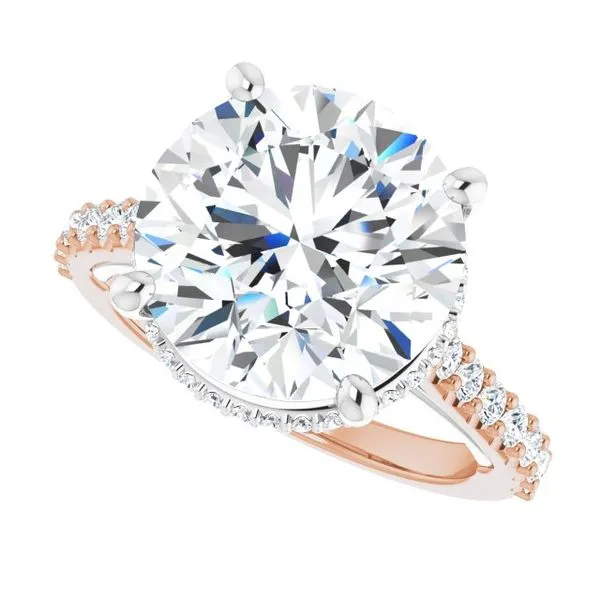 Hidden Halo-Style Engagement Ring Image 5 Dripping Diamonds Dripping Springs, TX