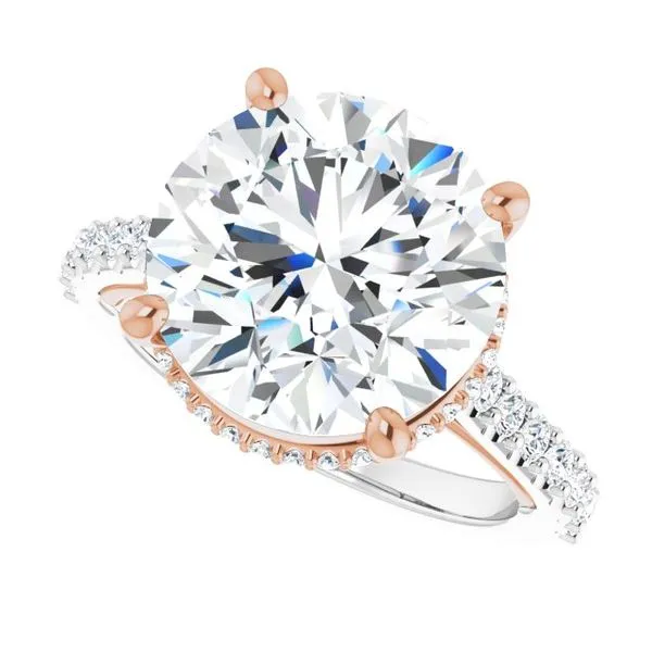 Hidden Halo-Style Engagement Ring Image 5 Dripping Diamonds Dripping Springs, TX