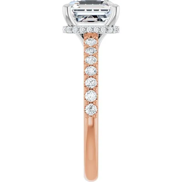 Hidden Halo-Style Engagement Ring Image 4 Rox Atlanta Jewelers Decatur, GA
