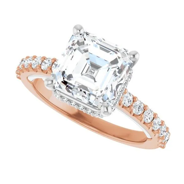 Hidden Halo-Style Engagement Ring Image 5 Rox Atlanta Jewelers Decatur, GA