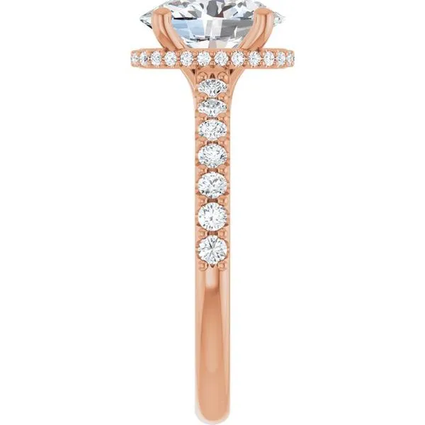 Hidden Halo-Style Engagement Ring Image 4 Rox Atlanta Jewelers Decatur, GA