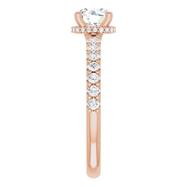 Hidden Halo-Style Engagement Ring Image 4 Dripping Diamonds Dripping Springs, TX