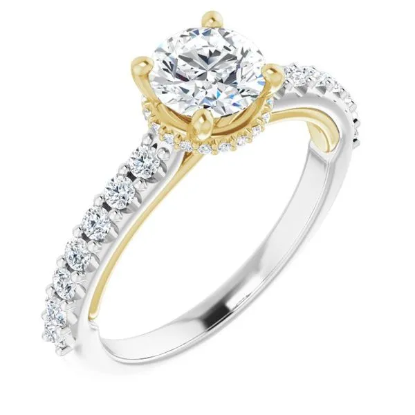 Hidden Halo-Style Engagement Ring Austin's Fine Diamonds & Jewelry Lyndhurst, NJ