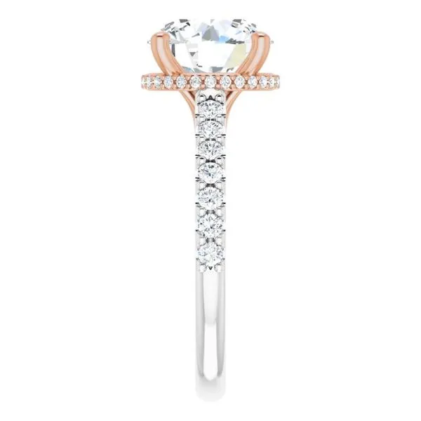 Hidden Halo-Style Engagement Ring Image 4 Clater Jewelers Louisville, KY