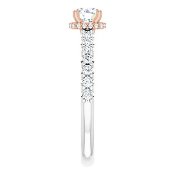 Hidden Halo-Style Engagement Ring Image 4 Austin's Fine Diamonds & Jewelry Lyndhurst, NJ