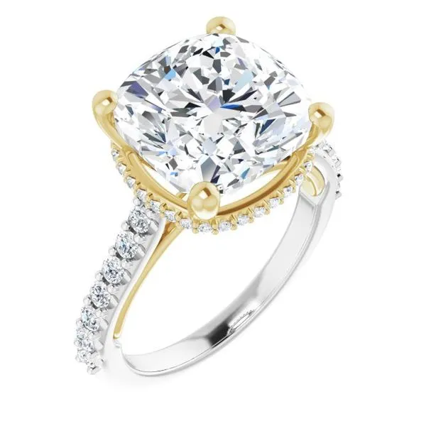 Hidden Halo-Style Engagement Ring Austin's Fine Diamonds & Jewelry Lyndhurst, NJ