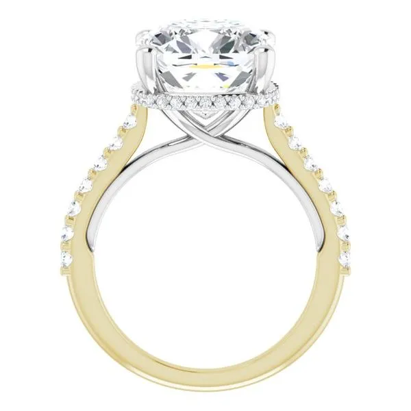 Hidden Halo-Style Engagement Ring Image 2 Eskews Fine Jewelers Lee's Summit, MO