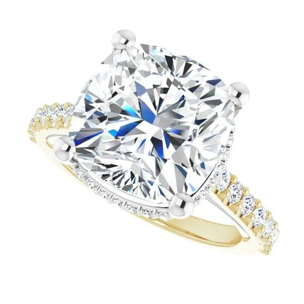 Hidden Halo-Style Engagement Ring Image 5 Arezzo Jewelers Elmwood Park, IL