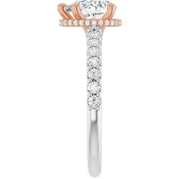 Hidden Halo-Style Engagement Ring Image 4 Arezzo Jewelers Elmwood Park, IL