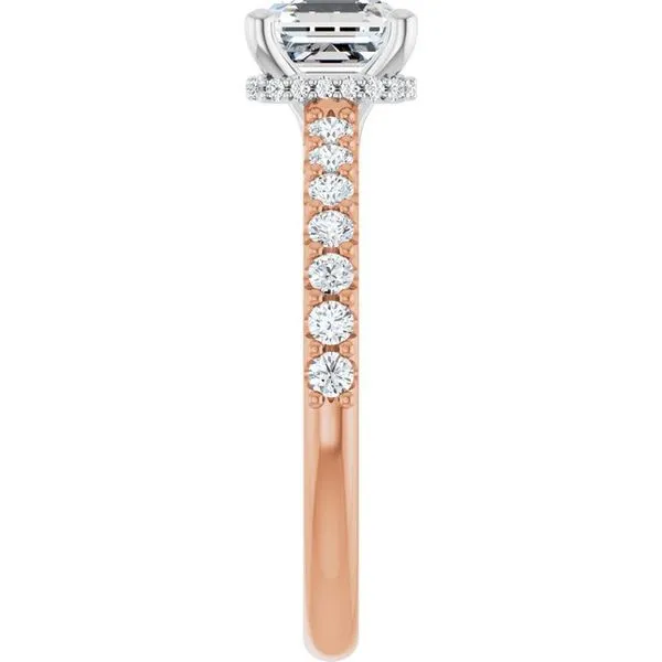 Hidden Halo-Style Engagement Ring Image 4 Paul James Jewelers Angels Camp, CA