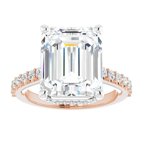 Hidden Halo-Style Engagement Ring Image 3 Mark Jewellers La Crosse, WI