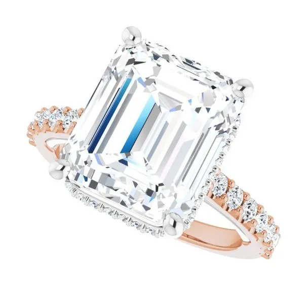 Hidden Halo-Style Engagement Ring Image 5 Mark Jewellers La Crosse, WI