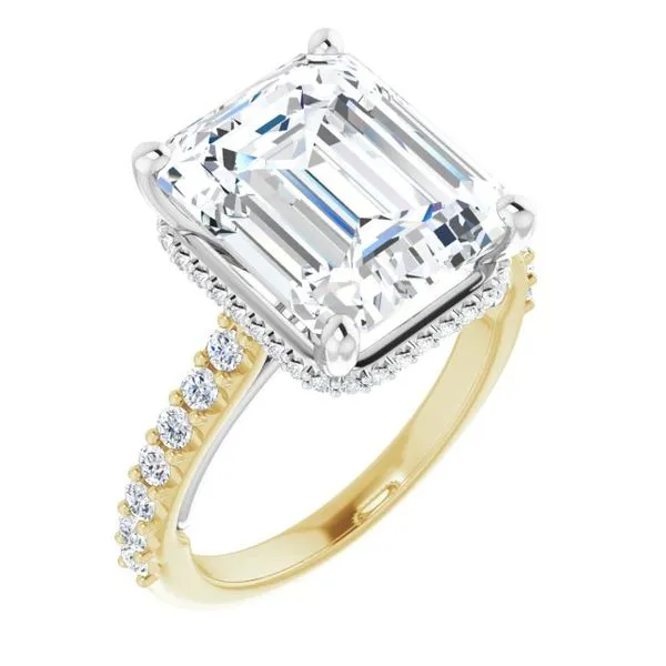 Hidden Halo-Style Engagement Ring Golden Sails Jewelers, Inc. Saint Petersburg, FL