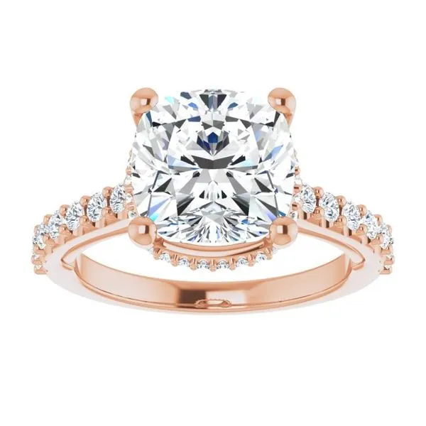 Hidden Halo-Style Engagement Ring Image 3 Rox Atlanta Jewelers Decatur, GA