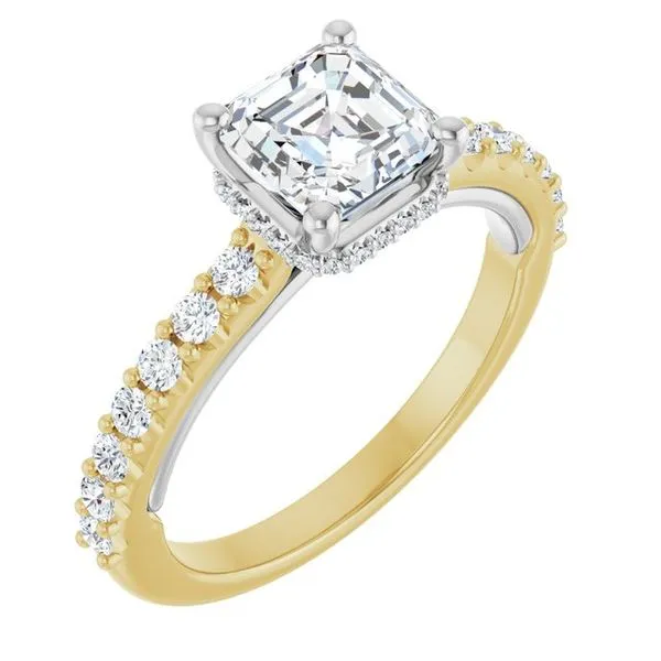 Hidden Halo-Style Engagement Ring Austin's Fine Diamonds & Jewelry Lyndhurst, NJ