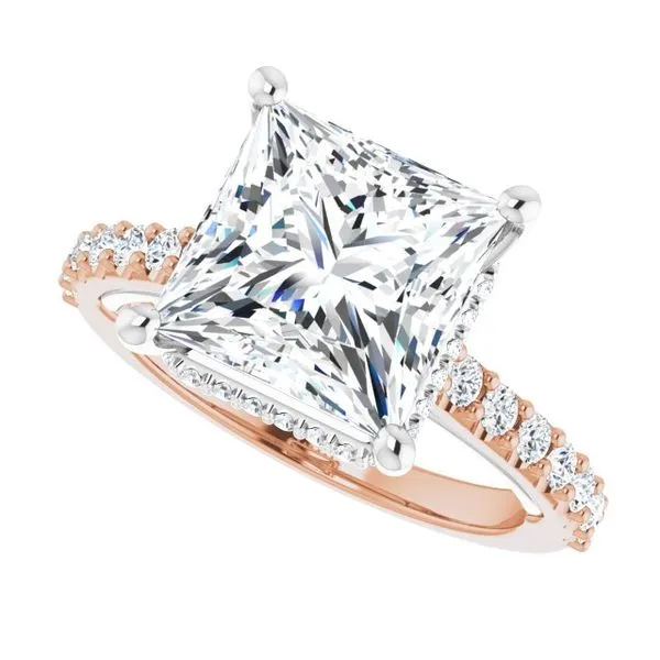 Hidden Halo-Style Engagement Ring Image 5 Rox Atlanta Jewelers Decatur, GA