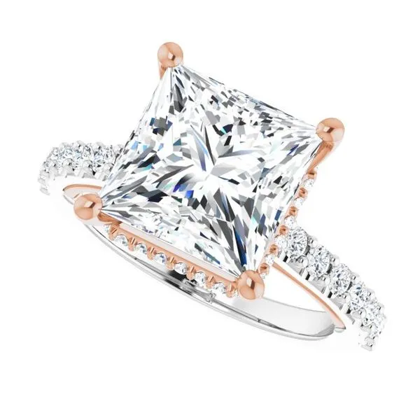 Hidden Halo-Style Engagement Ring Image 5 Rox Atlanta Jewelers Decatur, GA