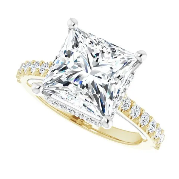 Hidden Halo-Style Engagement Ring Image 5 Arezzo Jewelers Elmwood Park, IL