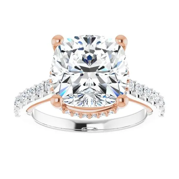 Hidden Halo-Style Engagement Ring Image 3 Eskews Fine Jewelers Lee's Summit, MO