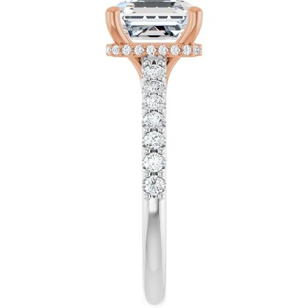 Hidden Halo-Style Engagement Ring Image 4 Austin's Fine Diamonds & Jewelry Lyndhurst, NJ