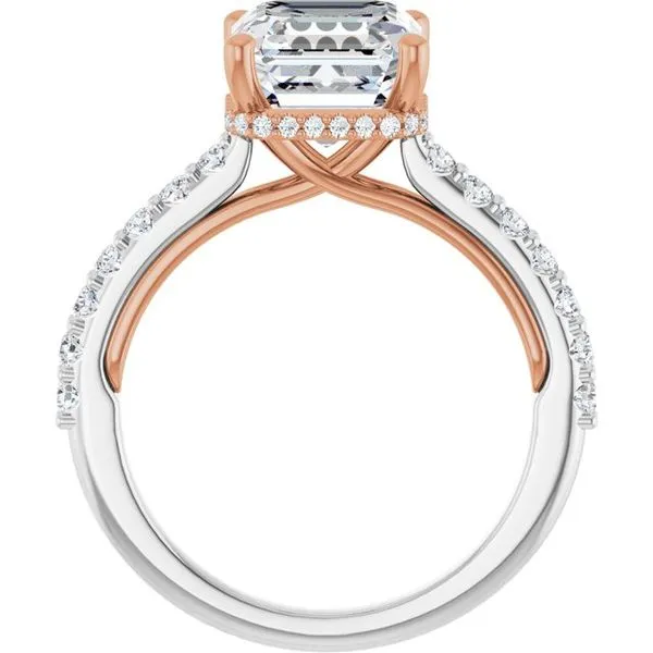 Hidden Halo-Style Engagement Ring Image 2 Dripping Diamonds Dripping Springs, TX