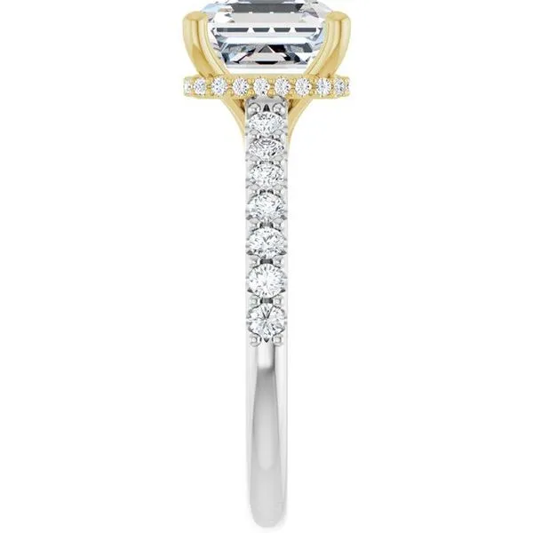 Hidden Halo-Style Engagement Ring Image 4 Shipley's Fine Jewelry Hampstead, MD