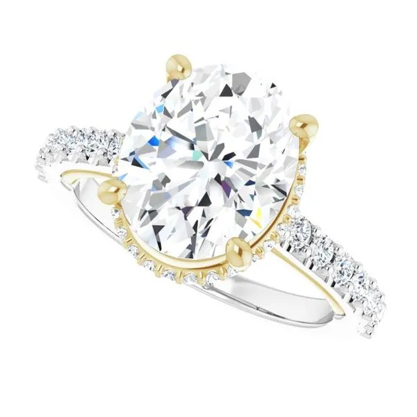 Hidden Halo-Style Engagement Ring Image 5 Rox Atlanta Jewelers Decatur, GA