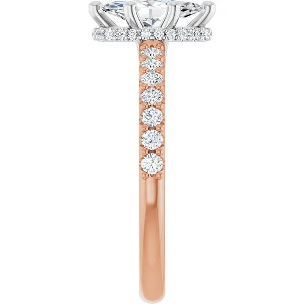 Hidden Halo-Style Engagement Ring Image 4 Rox Atlanta Jewelers Decatur, GA