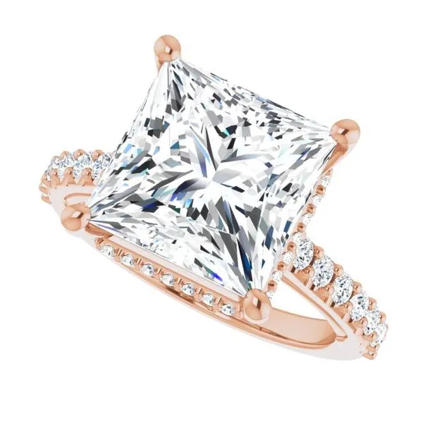 Hidden Halo-Style Engagement Ring Image 5 Rox Atlanta Jewelers Decatur, GA