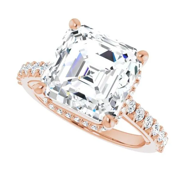 Hidden Halo-Style Engagement Ring Image 5 Rox Atlanta Jewelers Decatur, GA