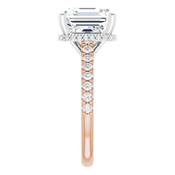 Hidden Halo-Style Engagement Ring Image 4 Arezzo Jewelers Elmwood Park, IL