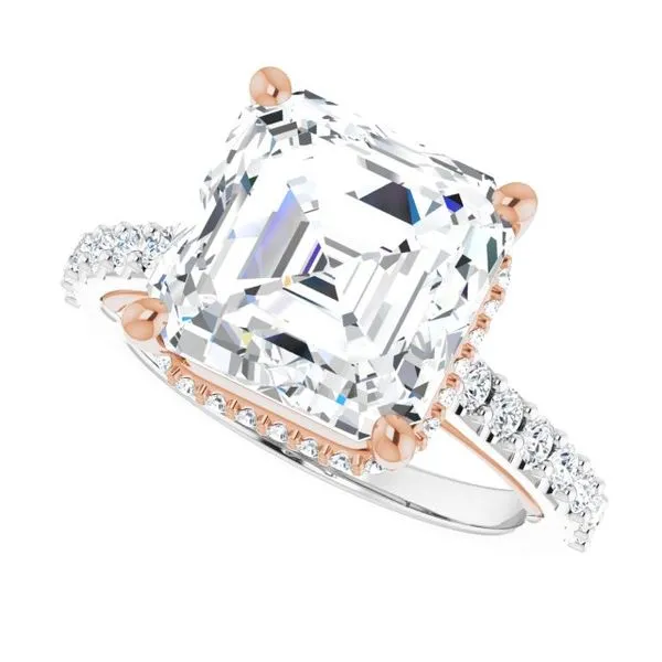 Hidden Halo-Style Engagement Ring Image 5 Paul James Jewelers Angels Camp, CA