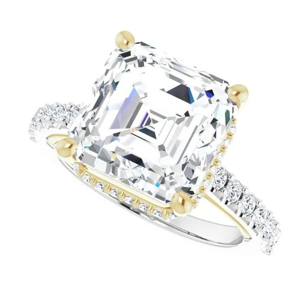 Hidden Halo-Style Engagement Ring Image 5 Clater Jewelers Louisville, KY