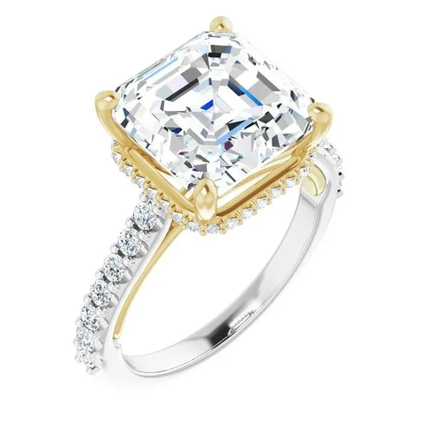 Hidden Halo-Style Engagement Ring Clater Jewelers Louisville, KY