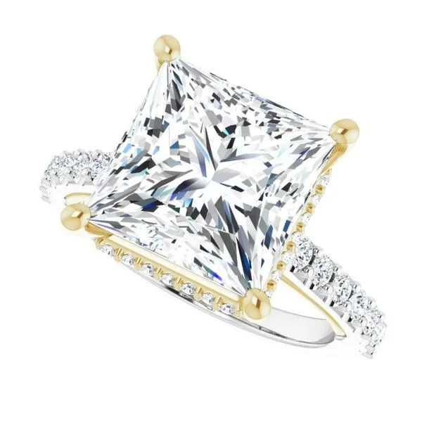 Hidden Halo-Style Engagement Ring Image 5 Austin's Fine Diamonds & Jewelry Lyndhurst, NJ