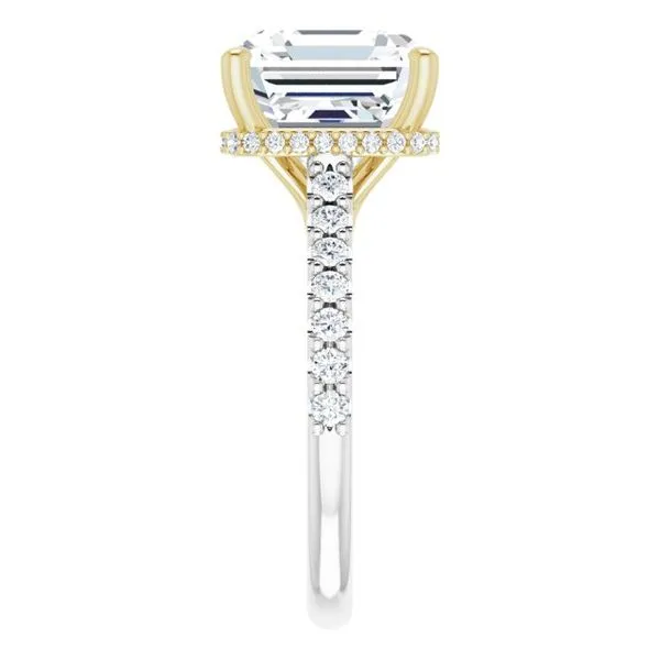 Hidden Halo-Style Engagement Ring Image 4 Arezzo Jewelers Elmwood Park, IL