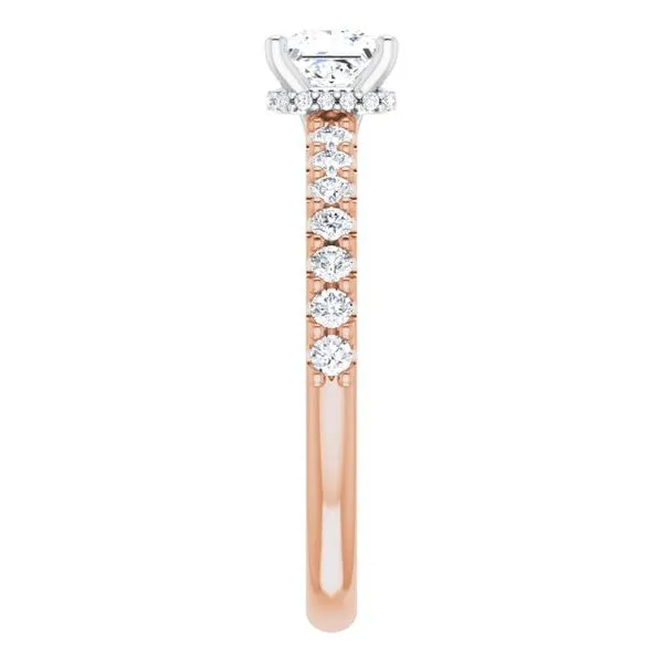 Hidden Halo-Style Engagement Ring Image 4 Arezzo Jewelers Elmwood Park, IL