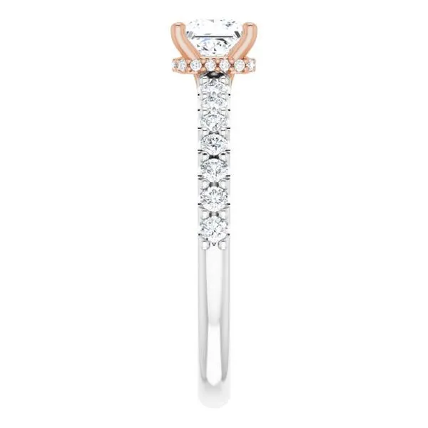 Hidden Halo-Style Engagement Ring Image 4 Arezzo Jewelers Elmwood Park, IL