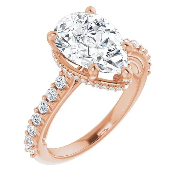 Hidden Halo-Style Engagement Ring Austin's Fine Diamonds & Jewelry Lyndhurst, NJ