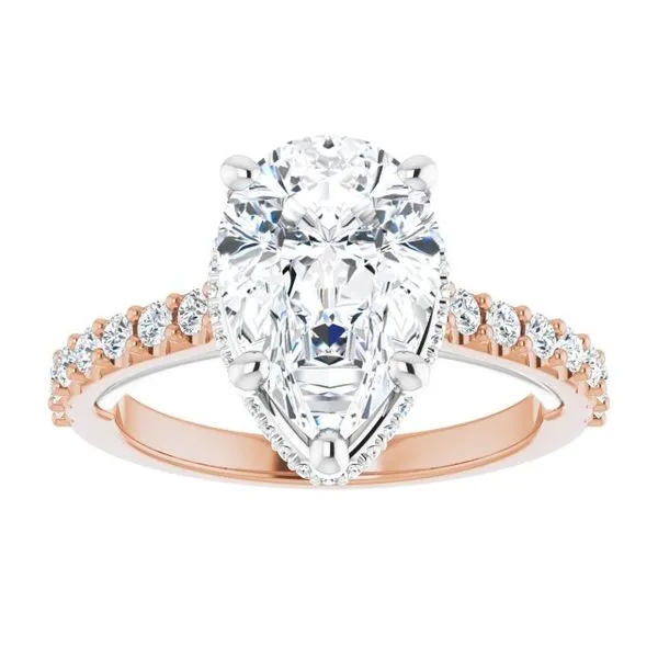 Hidden Halo-Style Engagement Ring Image 3 Rox Atlanta Jewelers Decatur, GA