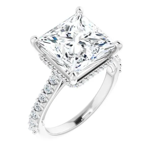 Hidden Halo-Style Engagement Ring Austin's Fine Diamonds & Jewelry Lyndhurst, NJ