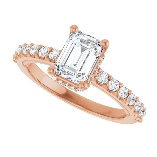 Hidden Halo-Style Engagement Ring Image 5 Rox Atlanta Jewelers Decatur, GA