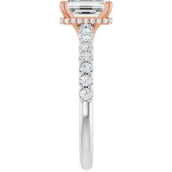 Hidden Halo-Style Engagement Ring Image 4 Rox Atlanta Jewelers Decatur, GA