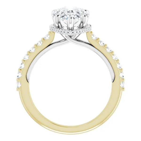 Hidden Halo-Style Engagement Ring Image 2 Dripping Diamonds Dripping Springs, TX