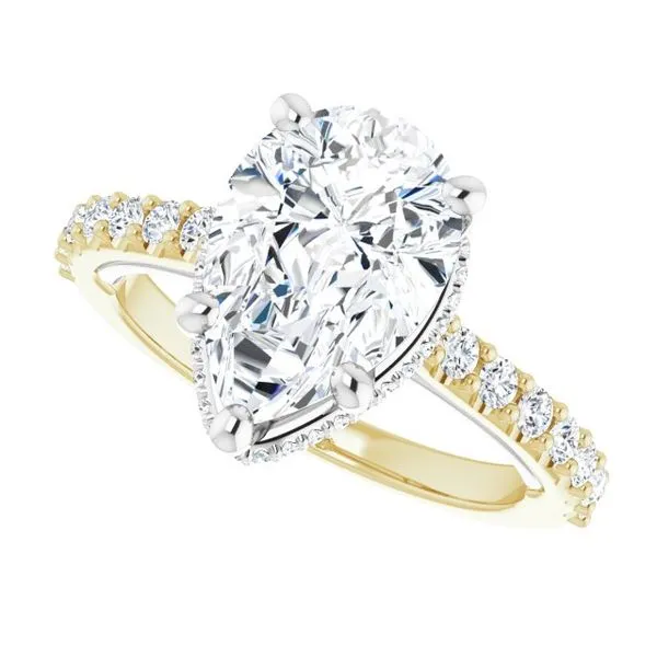 Hidden Halo-Style Engagement Ring Image 5 Dripping Diamonds Dripping Springs, TX